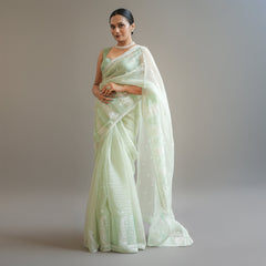 Linen sarees