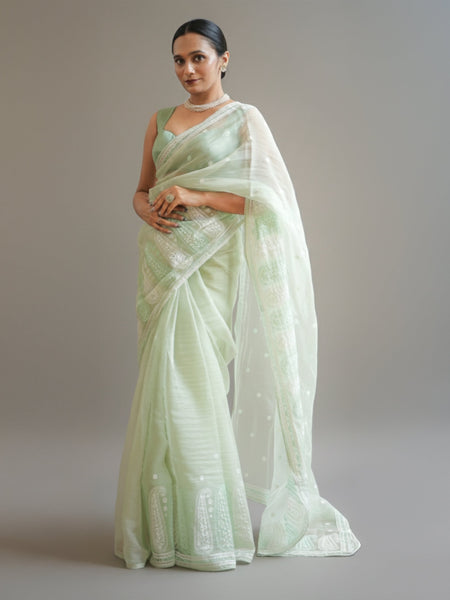 Linen sarees
