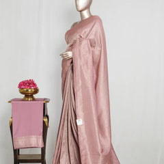 Semi silk with rich brocade weave Sarees  SAN4625