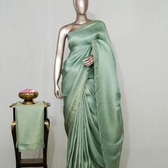 Semi Katan Banarasi Saree  SAN4573