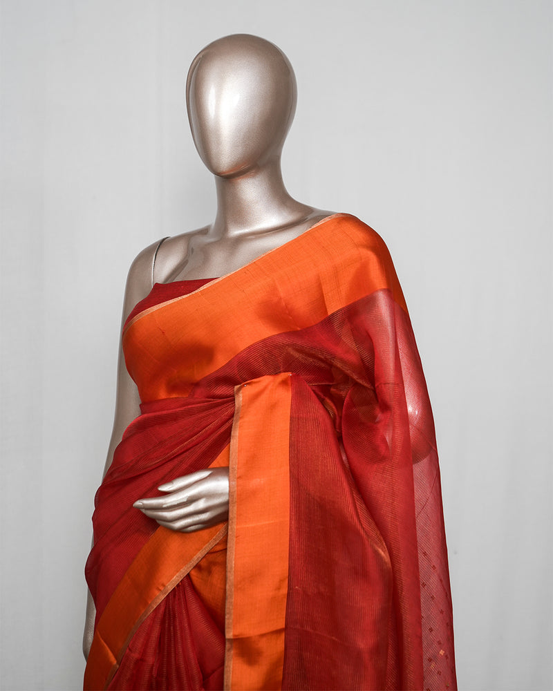 Pure Kora Silk Organza Saree  SAN4926