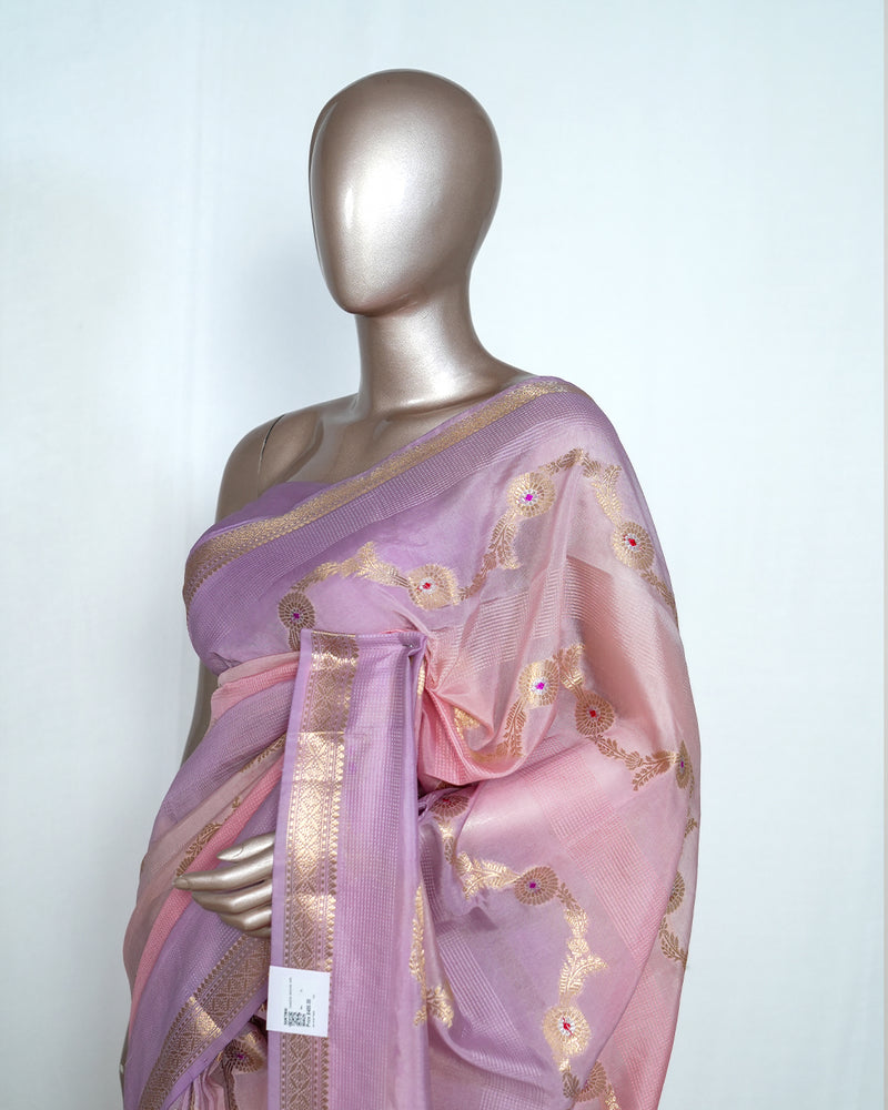 Pure Chanderi Silk Saree SAN4529