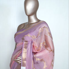 Pure Chanderi Silk Saree SAN4529