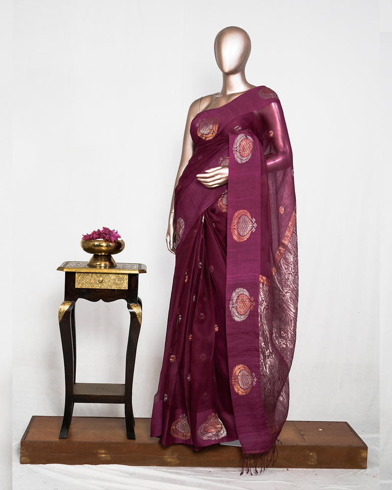 Pure Kora Silk Organza Saree SAN4927