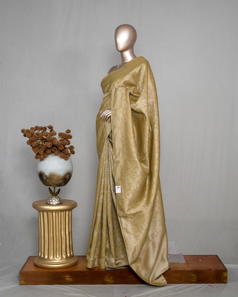 Semi Banrasi Silk Saree SAN4585