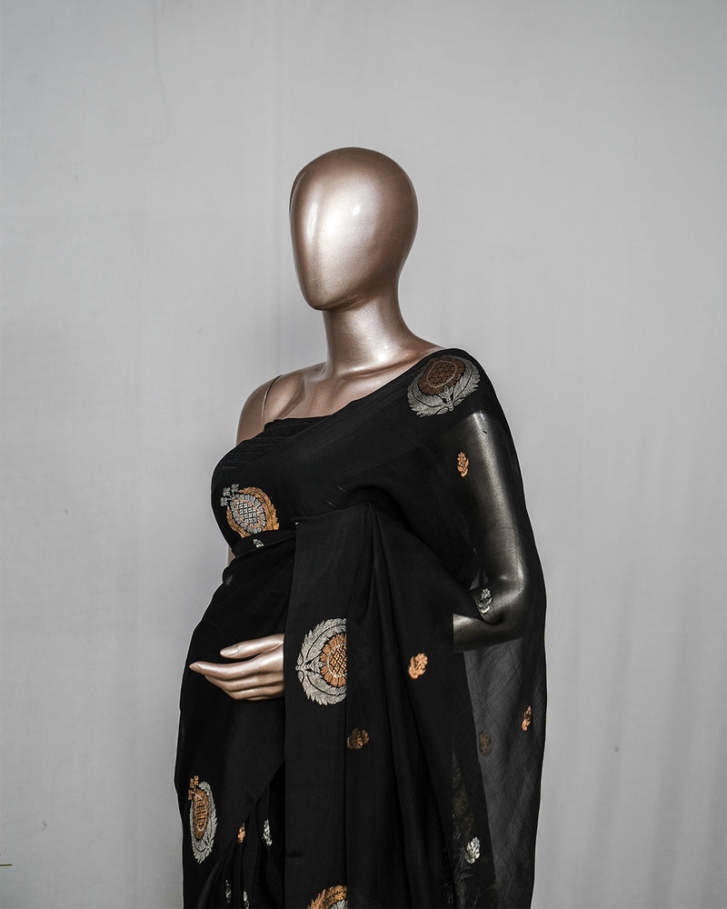 Pure Kora Silk Organza Saree SAN4927