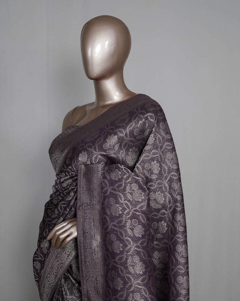 Semi Banrasi Silk Saree SAN4582