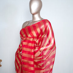 Organza with Tissue Silk Saree SAN4483