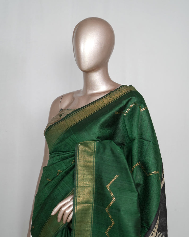 Tussar Silk Saree SAN4052