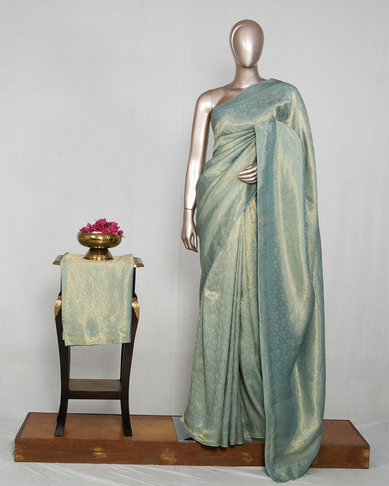 Tissue Brocade Banarasi Saree  SAN4000