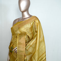 Printed Tussar Silk Saree SAN4212