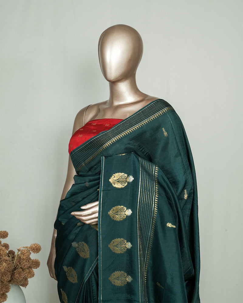 Premium Russian Silk Saree SAN4677