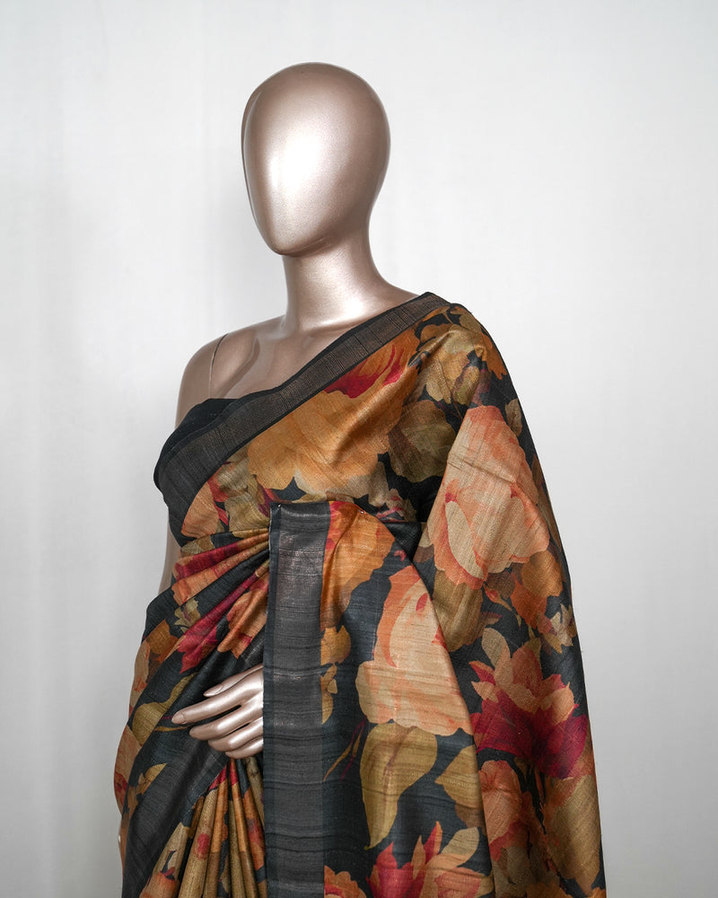 Tussar Silk Saree SAN4069