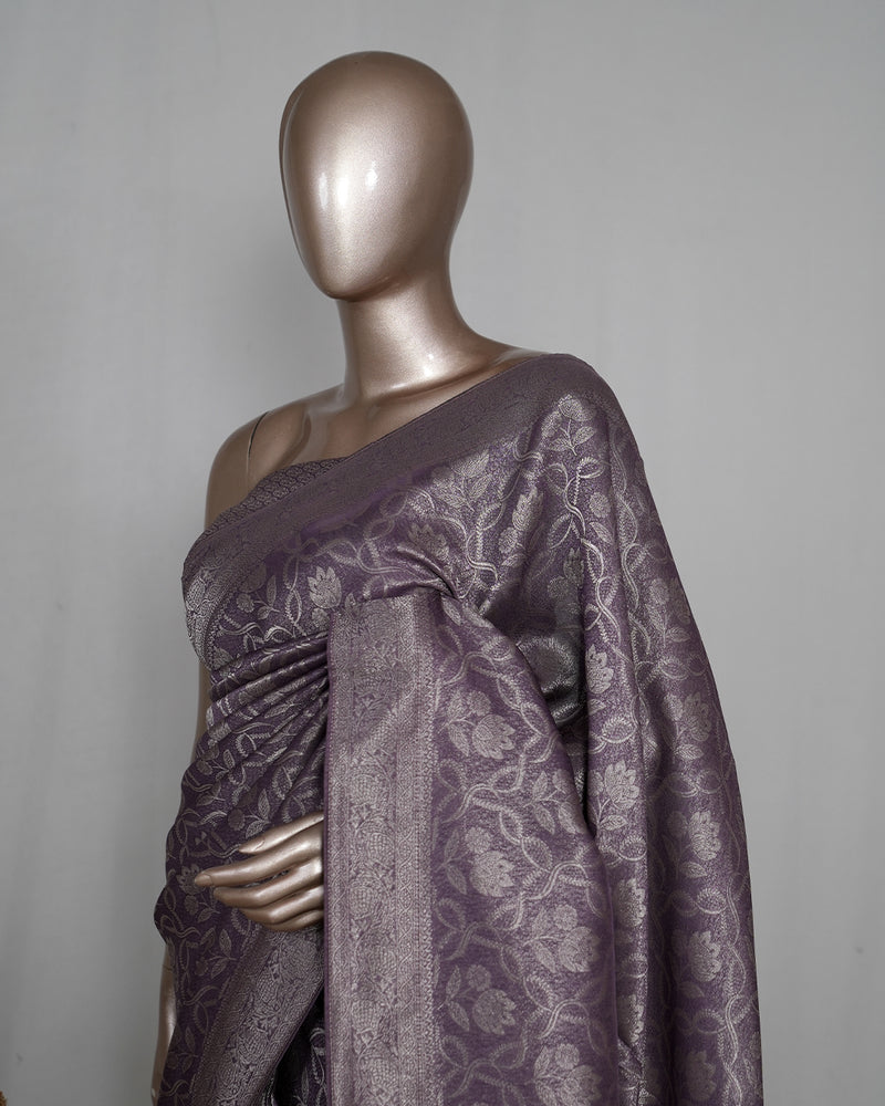 Semi Banrasi Silk Saree SAN4580