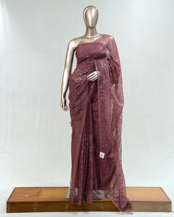Organza Saree B SAN4076