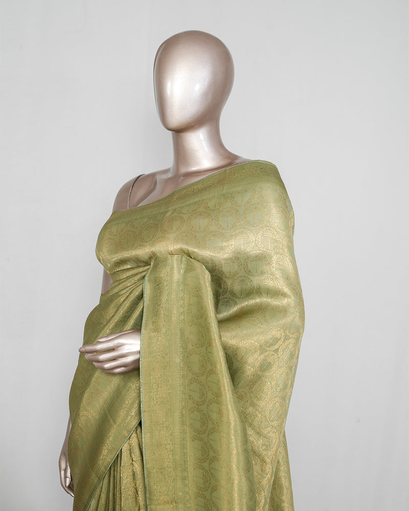 Tissue Brocade Banarasi Saree SAN4003