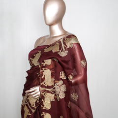 Organza Embroidery Saree SAN4967