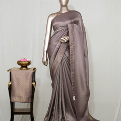 Semi Katan Brocade Banarasi Silk Saree   SAN4564