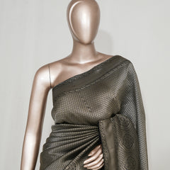 Semi silk with rich brocade weave  SAN4631