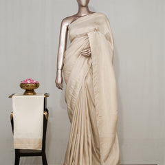 Semi silk with rich brocade weave Sarees  SAN4632