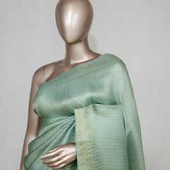 Semi Katan Banarasi Saree  SAN4573