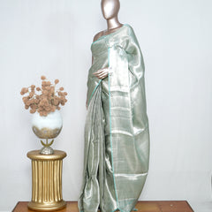 Banarasi Tissue Silk Saree SAN4524