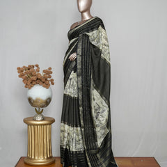 Print Mysore Silk Saree SAN4445