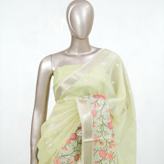 floral Tissue Organza H 005396