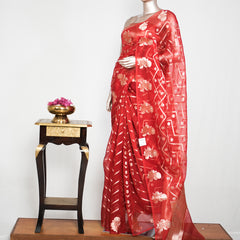 Pure Organsa Banarasi Saree SAN4818