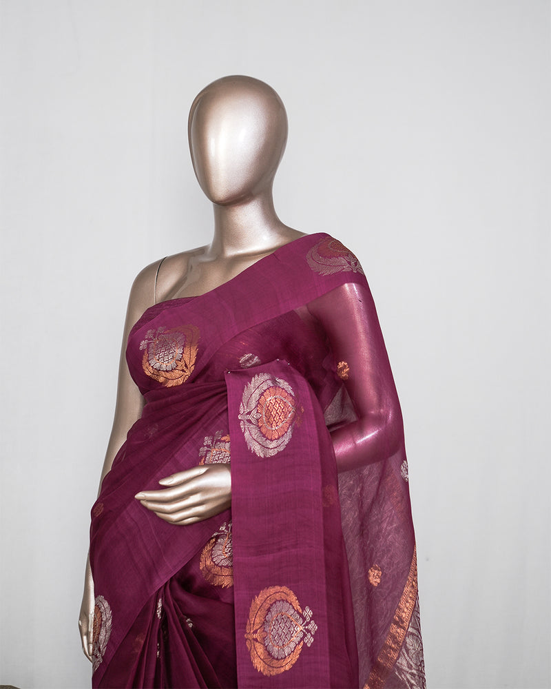 Pure Kora Silk Organza Saree SAN4927