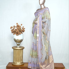 Pure Chanderi Silk Saree  SAN4544