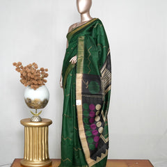 Tussar Silk Saree SAN4052
