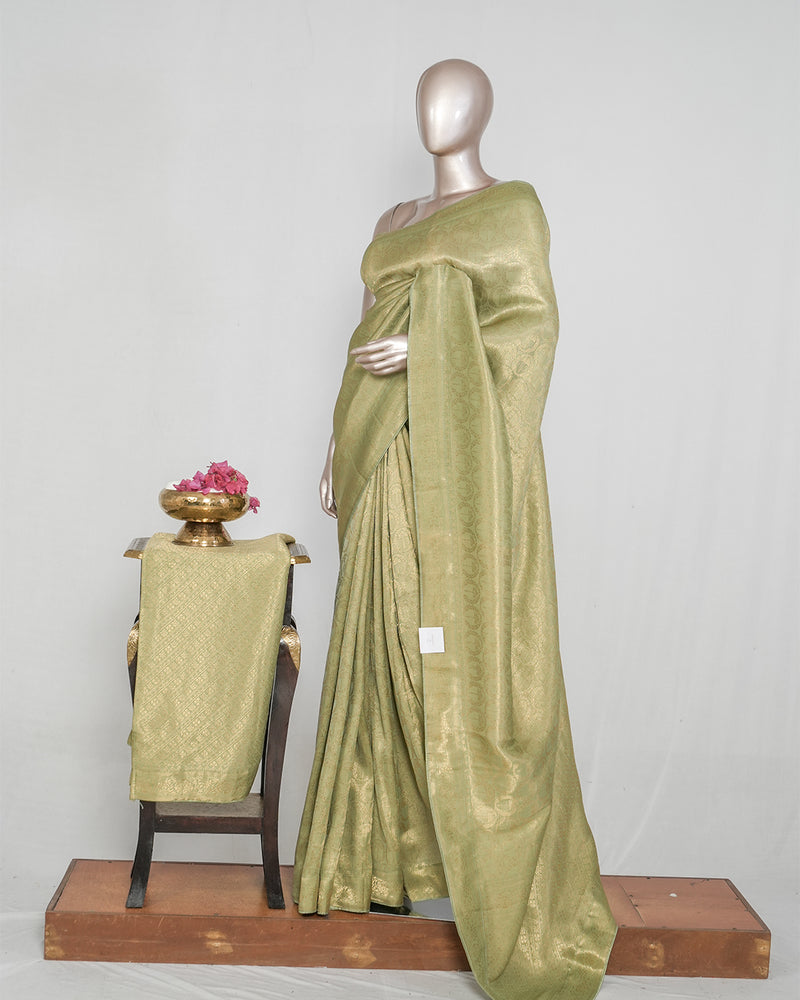 Tissue Brocade Banarasi Saree SAN4003