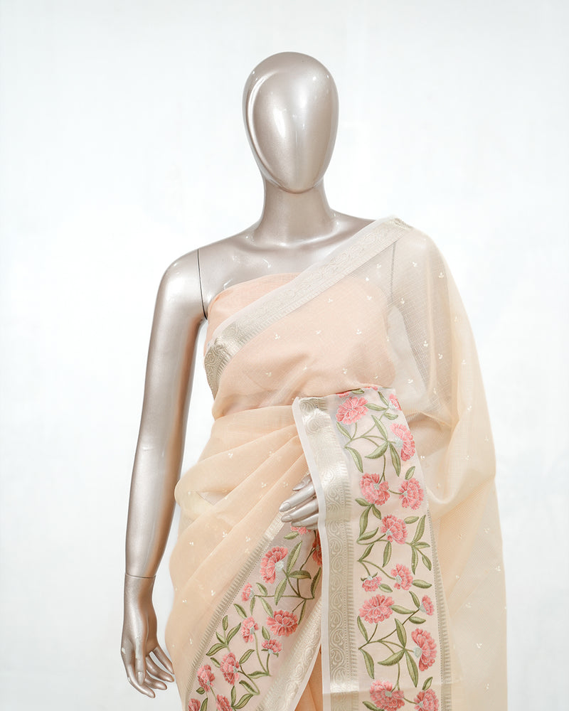 floral Tissue Organza  G 005396