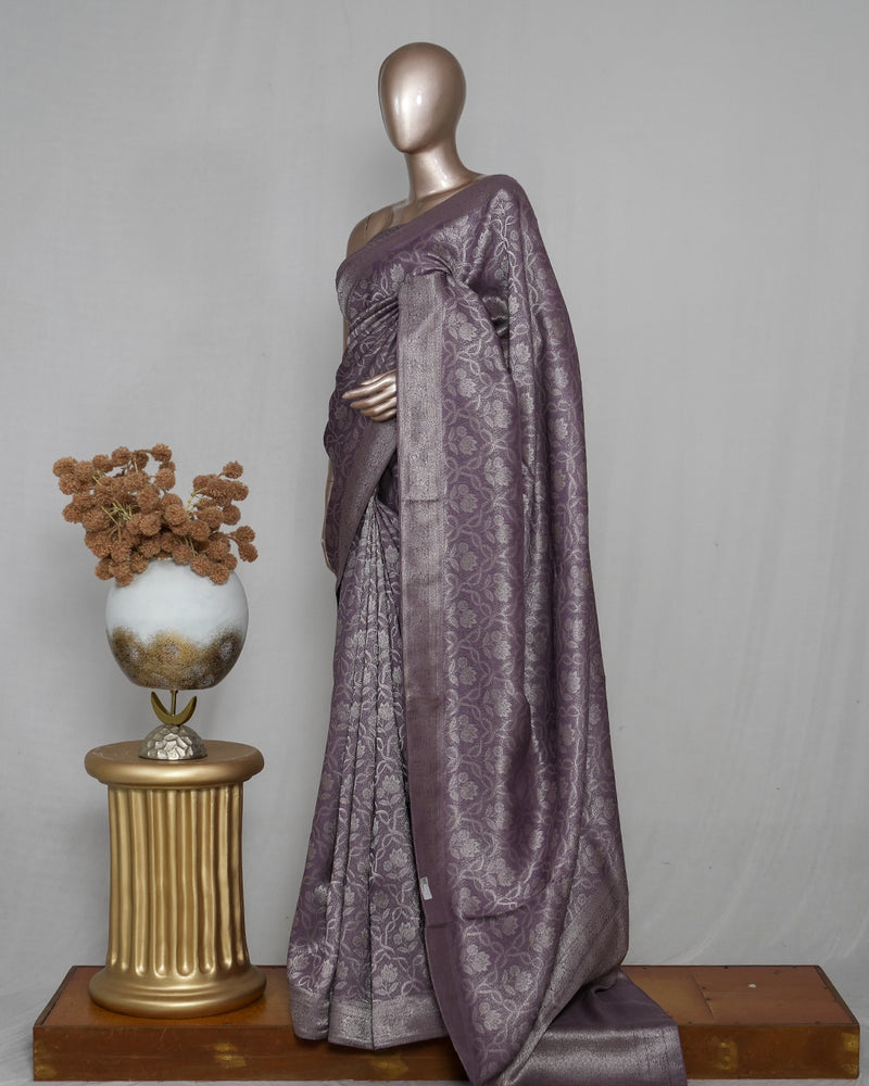 Semi Banrasi Silk Saree SAN4580