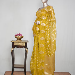 Pure Banarasi Organza Saree SAN4817