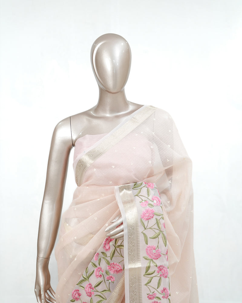 floral Tissue Organza E SAN5396