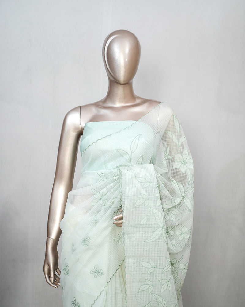 Kota Appliqué Saree  SAN5309  A