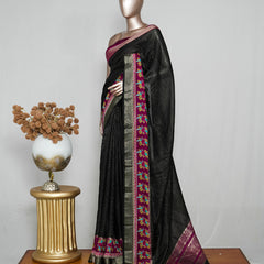 Mysore Semi Silk Saree with Kalamkari SAN5043