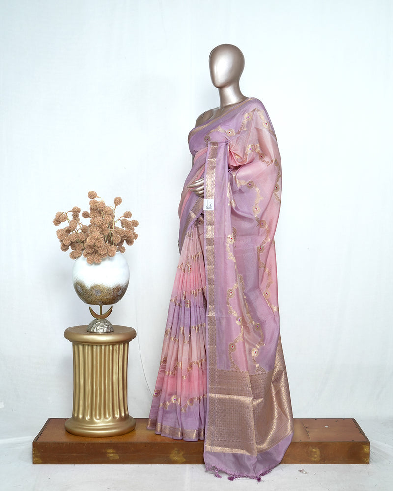 Pure Chanderi Silk Saree SAN4529