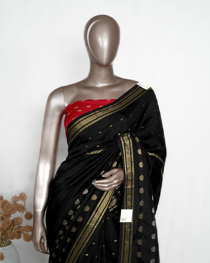 Semi Silk Saree SAN4778