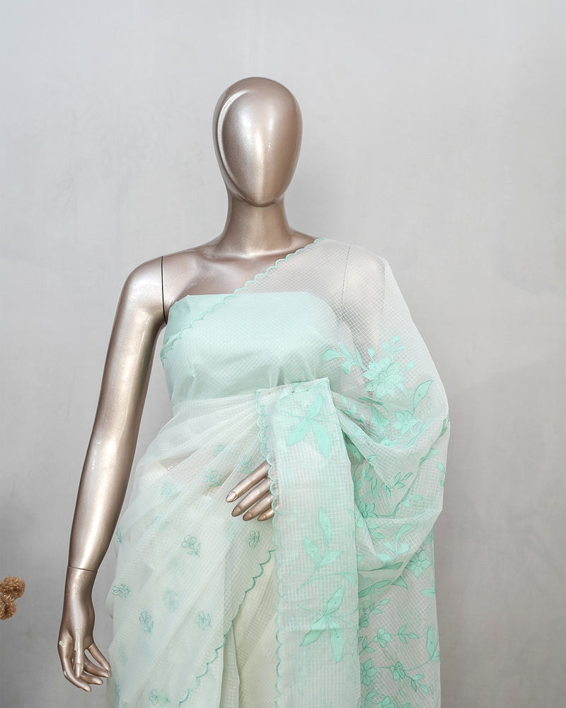 Kota Appliqué Saree  SAN5309  G
