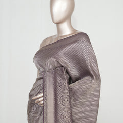 Semi Silk Brocade Banarasi Saree  SAN4638