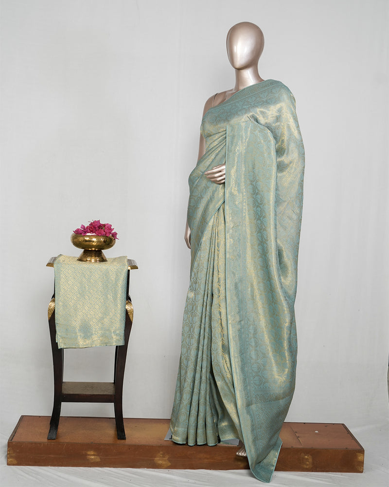 Tissue Brocade Banarasi Saree  SAN4000