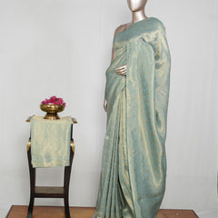 Tissue Brocade Banarasi Saree  SAN4000