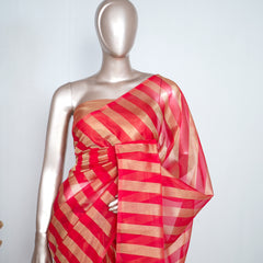 Organza with Tissue Silk Saree SAN4483