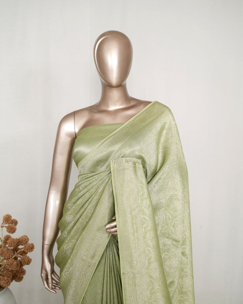 Semi Banrasi Silk Sarees SAN4579
