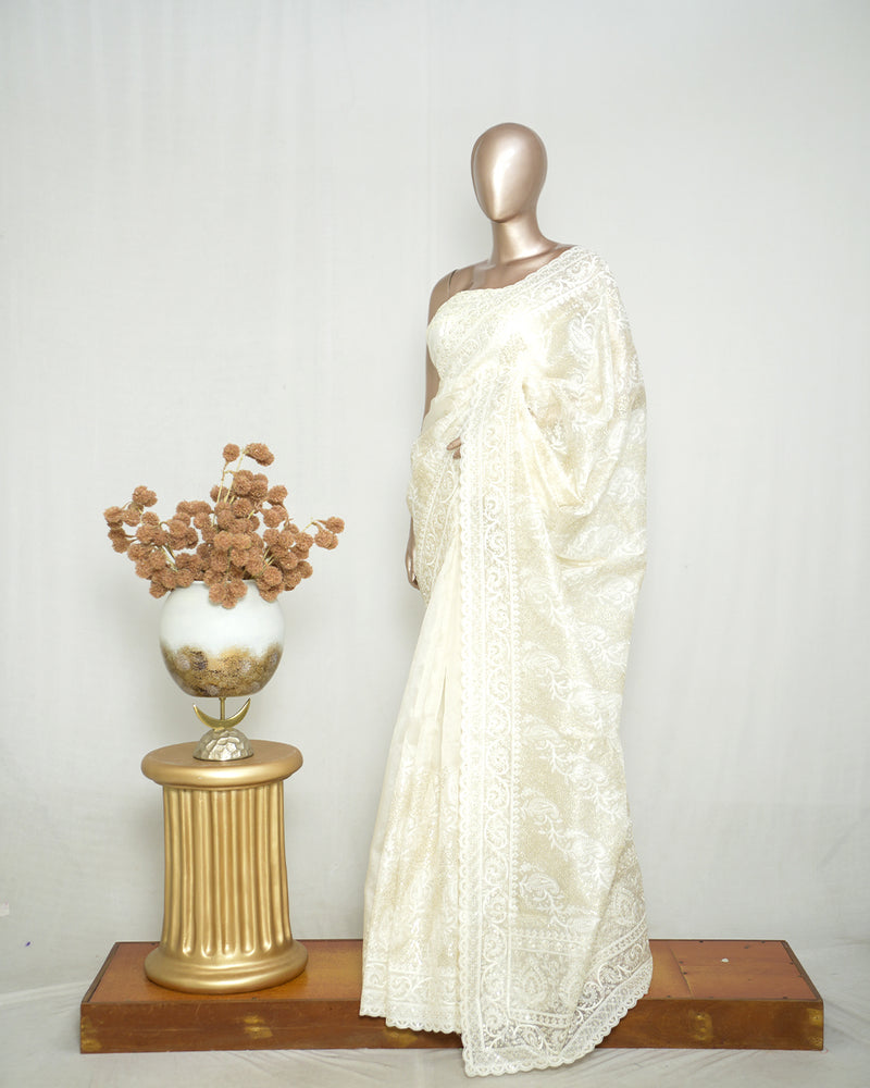 Organza Saree  SAN4858