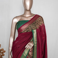 Semi Mysore Silk Saree SAN5072