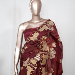 Organza Embroidery Saree SAN4967